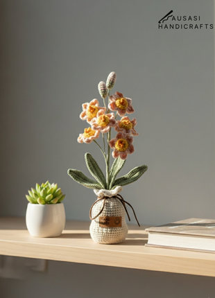Crochet Daisy Pot