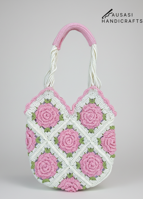 The Rose Garden Tote Bag (Pink)
