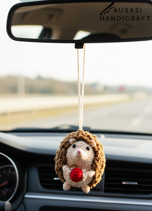 Crochet HedgeHog Hangable/Keychain