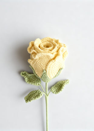 Single Big Crochet Rose