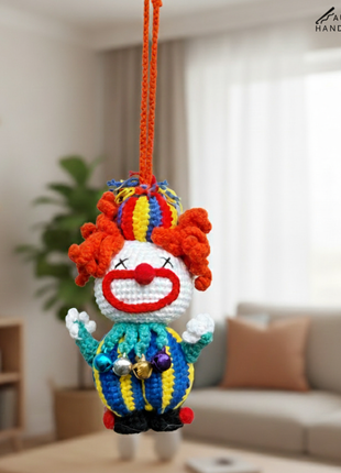Joker Crochet Hanger/ Keychain