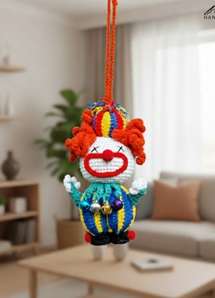 Joker Crochet Hanger/ Keychain