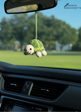 Crochet Turtle Hanger/ Keychain