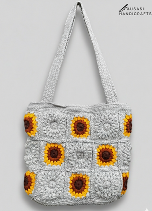 Golden Sunflower Bloom (Grey)
