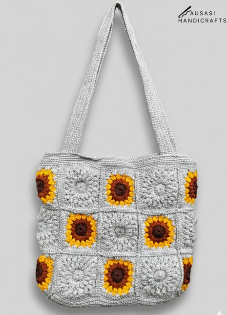 Golden Sunflower Bloom (Grey)