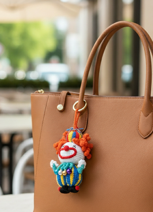 Joker Crochet Hanger/ Keychain