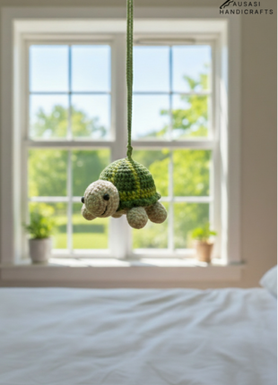 Crochet Turtle Hanger/ Keychain