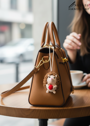 Crochet HedgeHog Hangable/Keychain