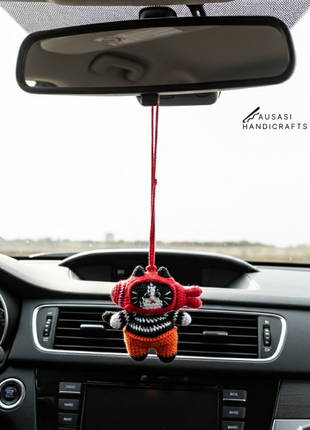 Cat Crochet Hanger/ Keychain