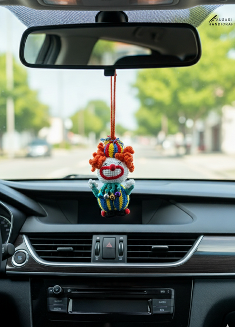 Joker Crochet Hanger/ Keychain