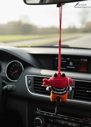 Cat Crochet Hanger/ Keychain