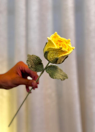 Bright Yellow Rose
