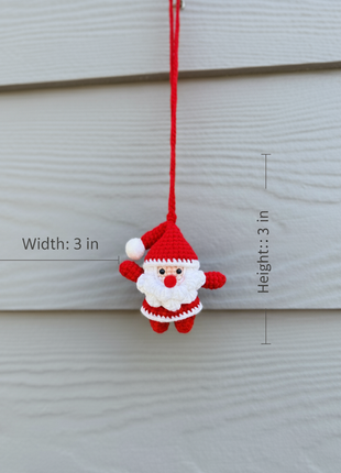 Crochet Santa Charm/Keychain