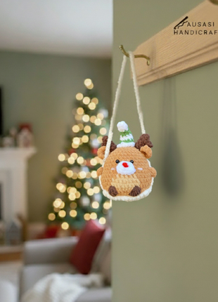 Crochet Mini Reindeer Buddy