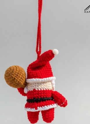 Handmade crochet Green Hanger/ Keychain