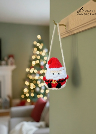 Crochet Snowman Santa
