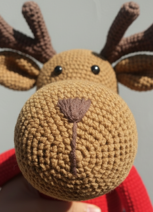Classic Crochet Reindeer (Big)