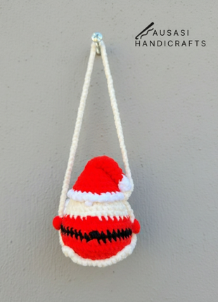 Crochet Snowman Santa