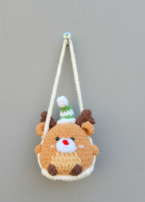 Crochet Mini Reindeer Buddy