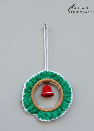 Crochet Christmas Wreath (Small)