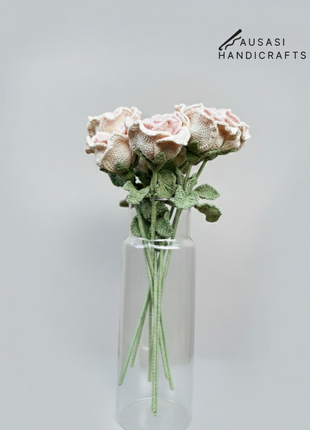 Ruffle Blush Rose