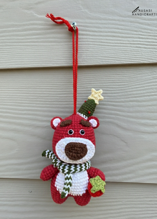 Crochet Christmas bear