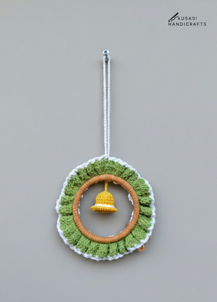 Crochet Christmas Wreath (Small)