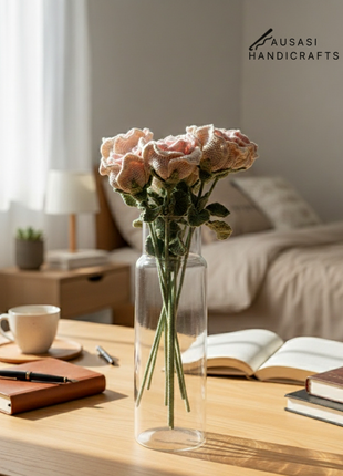 Ruffle Blush Rose
