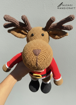 Classic Crochet Reindeer (Big)