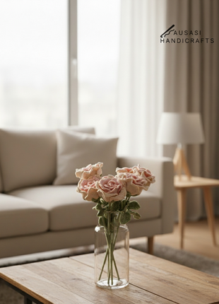 Ruffle Blush Rose