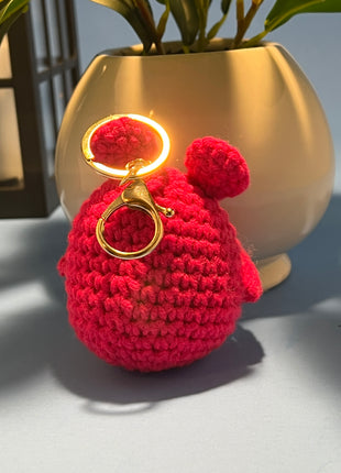 Crochet Positive Pink Frog