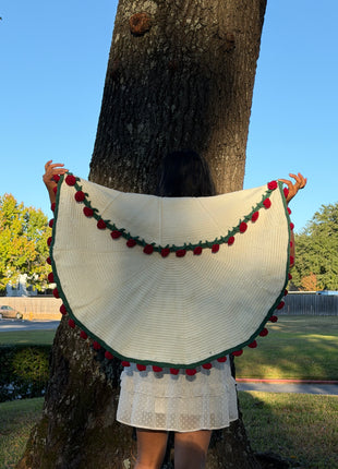 Handmade Crochet Rose Blanket Bouquet (Medium)