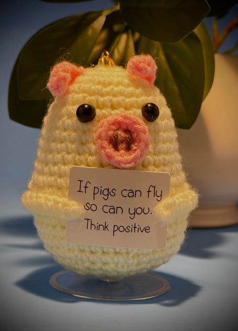 Crochet Positive Pig