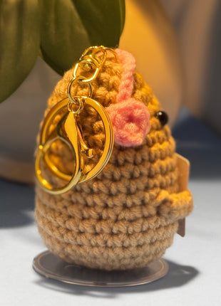Crochet Positive Potato with Headphone