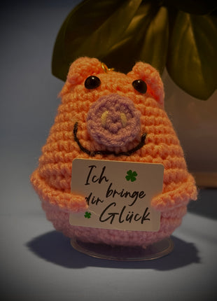 Crochet Positive Pig