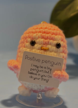 Crochet Pink Penguin