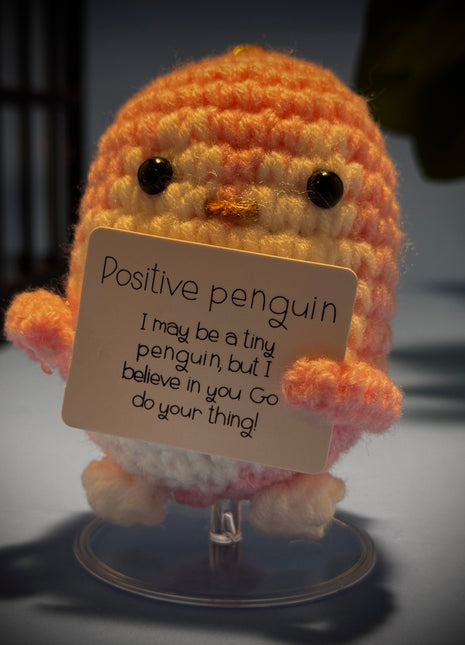 Crochet Pink Penguin