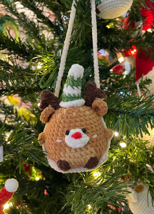 Crochet Mini Reindeer Buddy