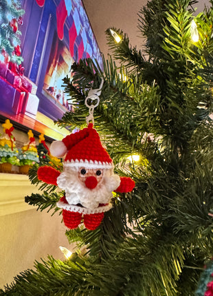 Crochet Santa Charm/Keychain