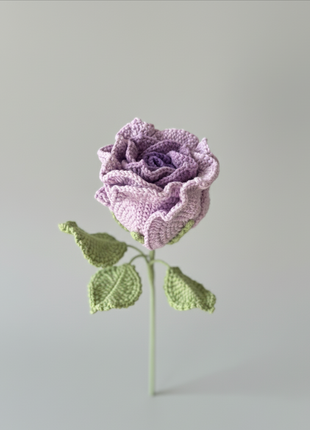 Single Big Crochet Rose