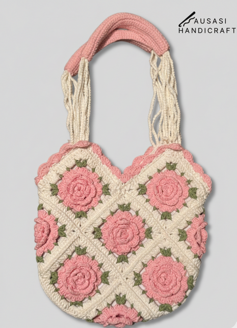 The Rose Garden Tote Bag (Pink)