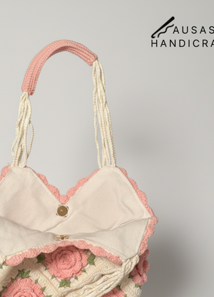 The Rose Garden Tote Bag (Pink)