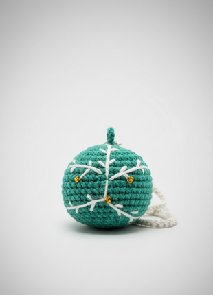 Handmade Crochet Snowflake Ornament