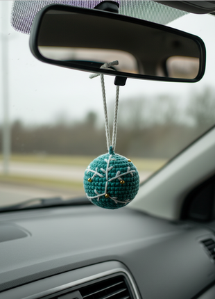 Handmade Crochet Snowflake Ornament