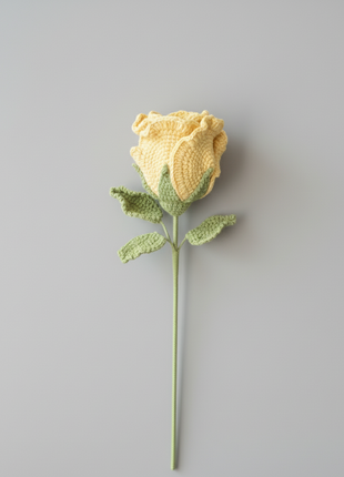 Single Big Crochet Rose