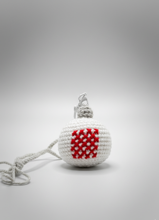 Crochet Whitesnow Ornament
